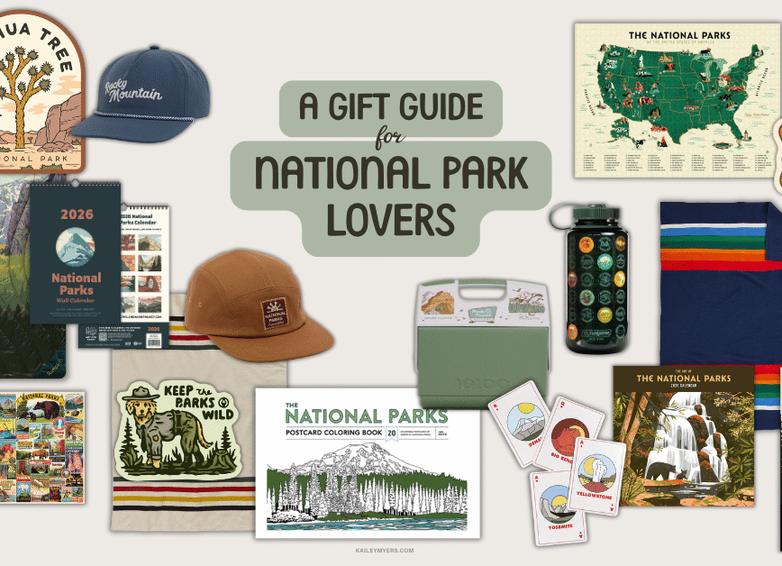 gift guide for national park lovers- featured image