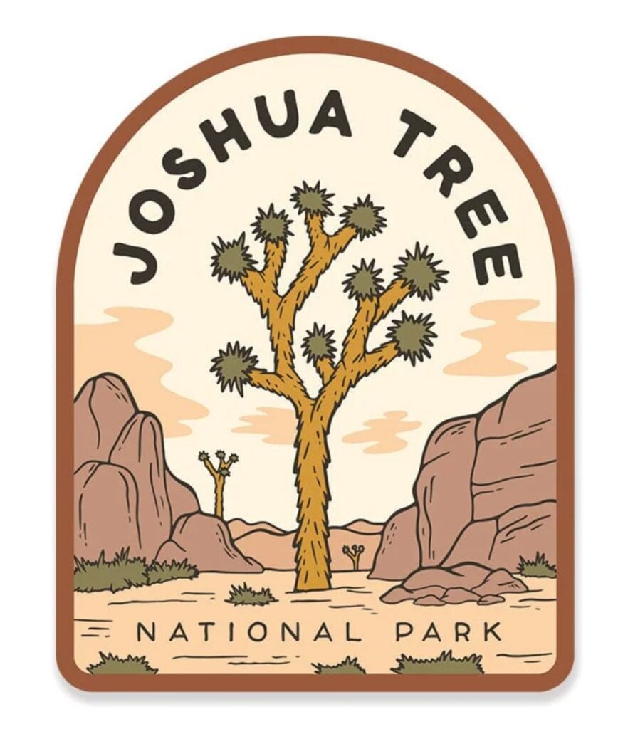 joshua tree sticker
