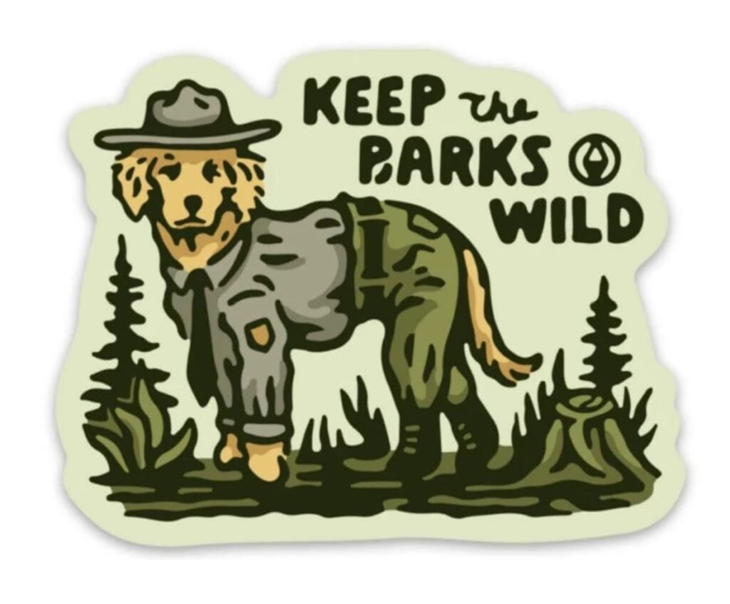 national barks sticker