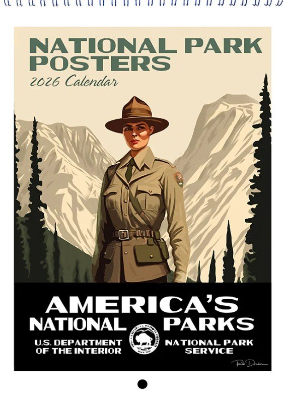 national parks calendar 1