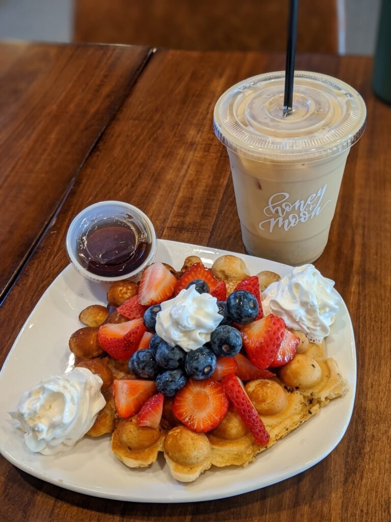 Bubble Waffles & Cold Brew